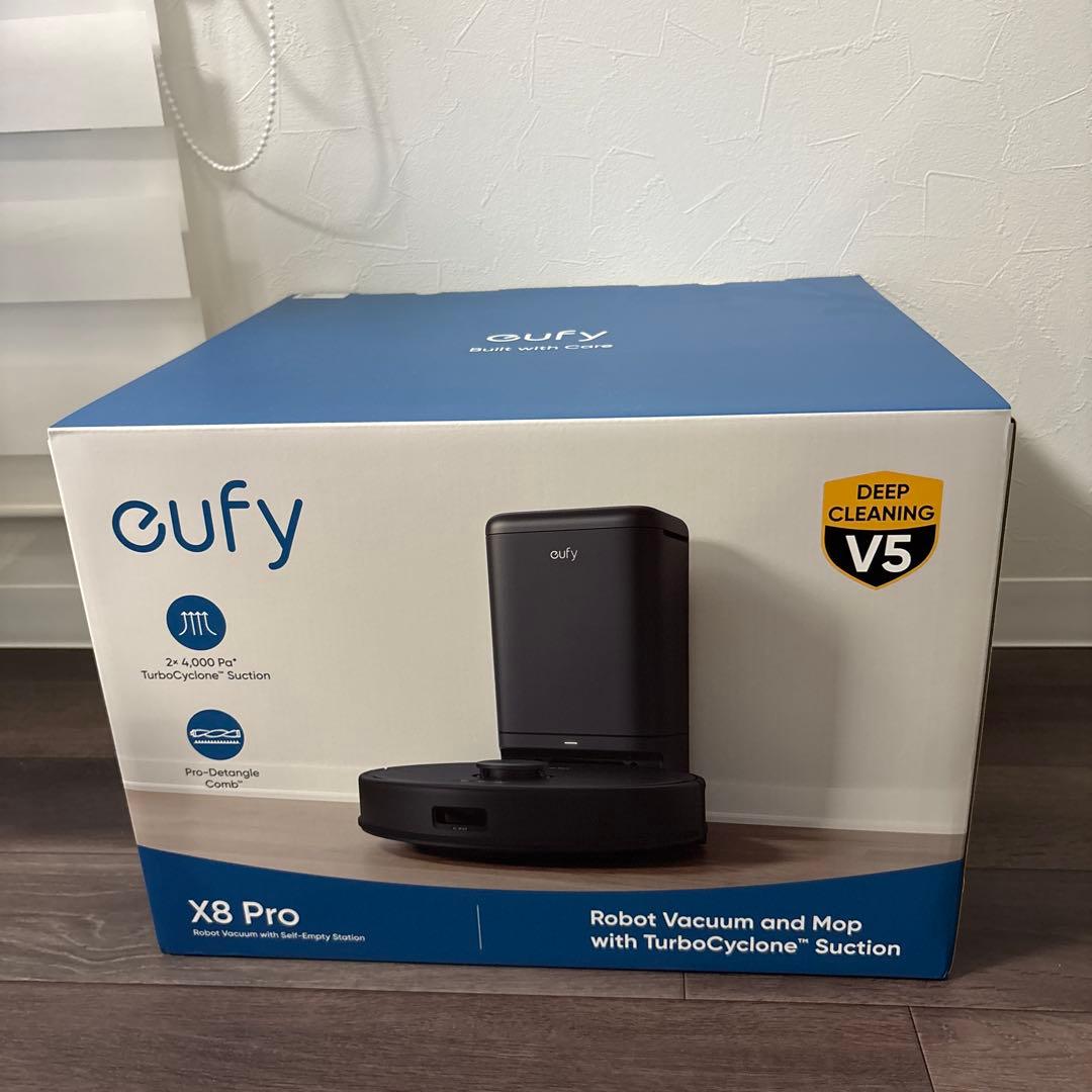Anker Eufy Clean X8 Proロボット掃除機自動吸引機付