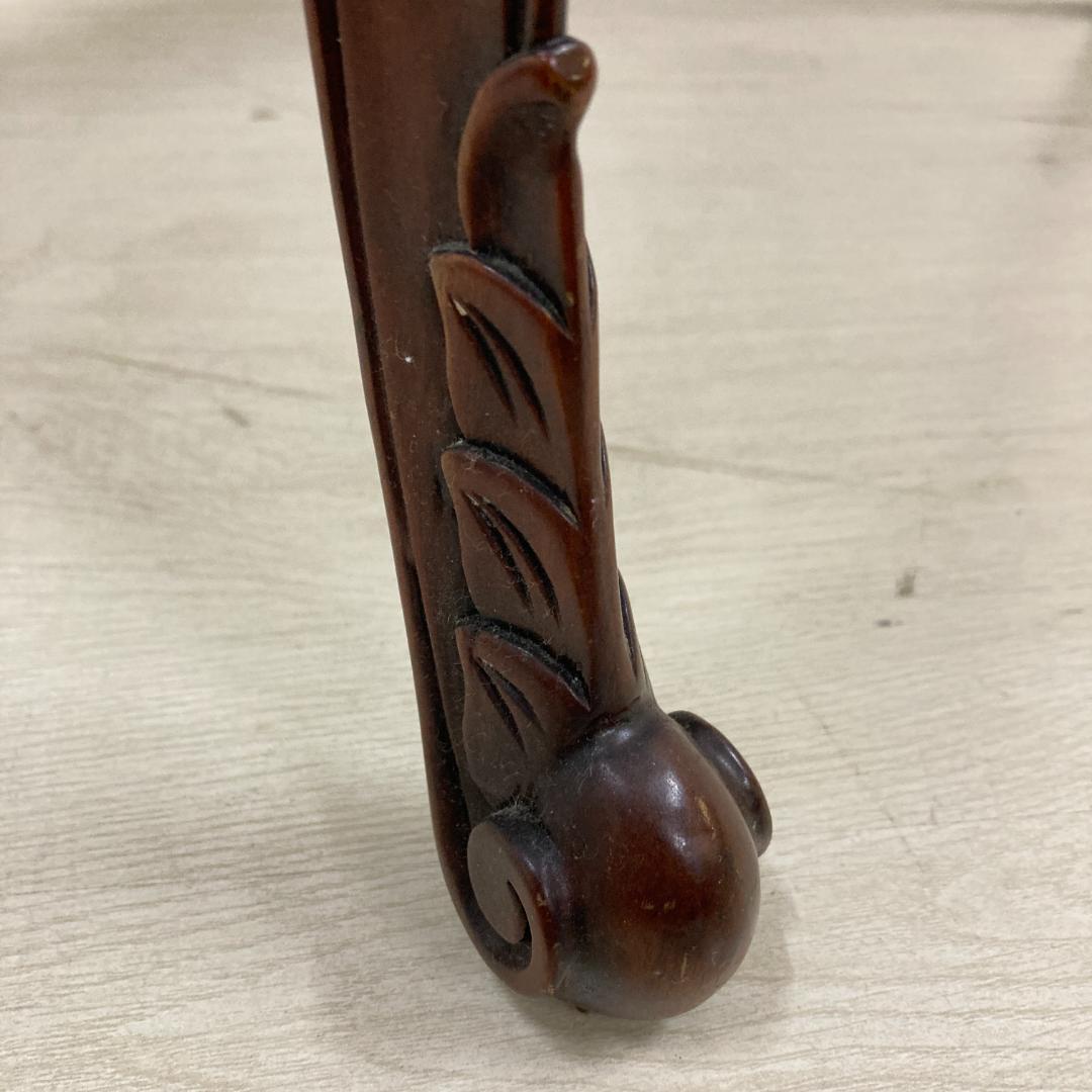 アンティーク　クラシック　猫脚　スツール　椅子　彫刻　フランス？