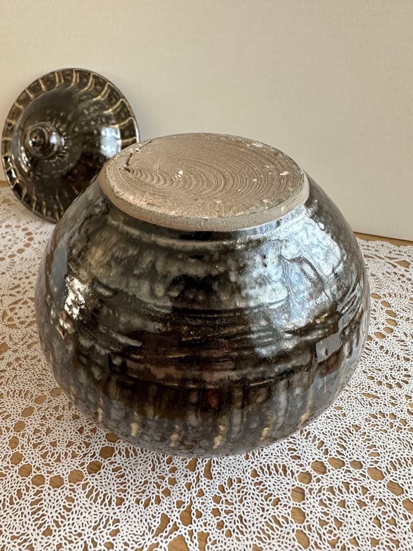 小鹿田焼☆未使用品☆大きな壺