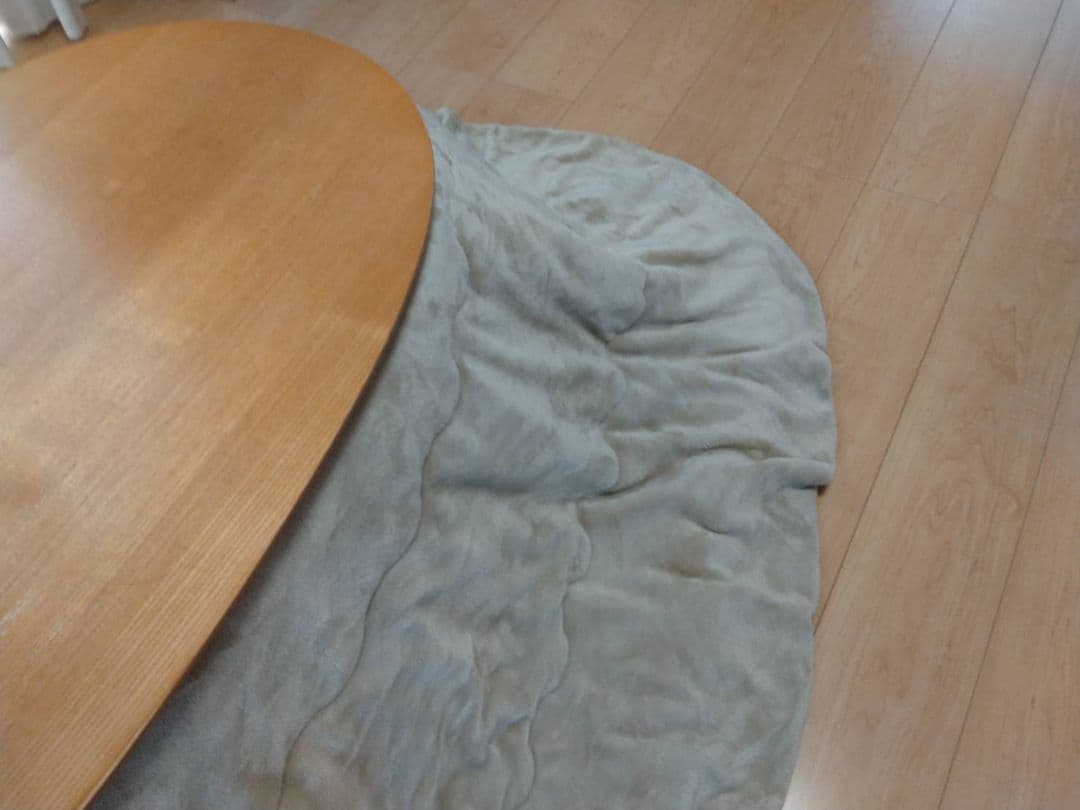無印良品　楕円こたつ　小　タモ材 こたつ布団セット　人気　希少　MUJI　節電