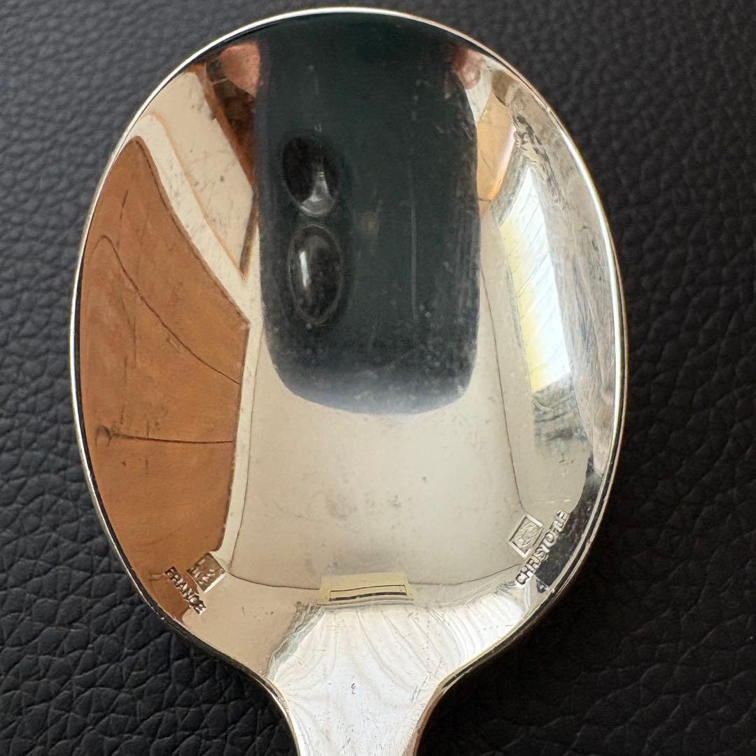 クリストフル　アリア　スタンダードスプーン、フォーク、コンソメスプーン各1点