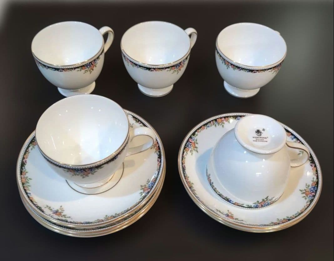  ウェッジウッド OSBORNE 5客分食器セット