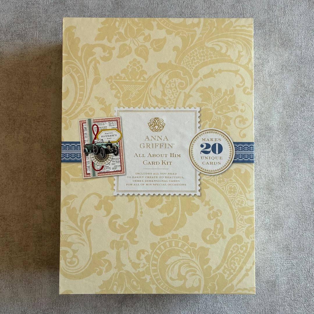 ラッピング・包装 ANNA GRIFFIN ALL ABOUT HIM CARD KIT