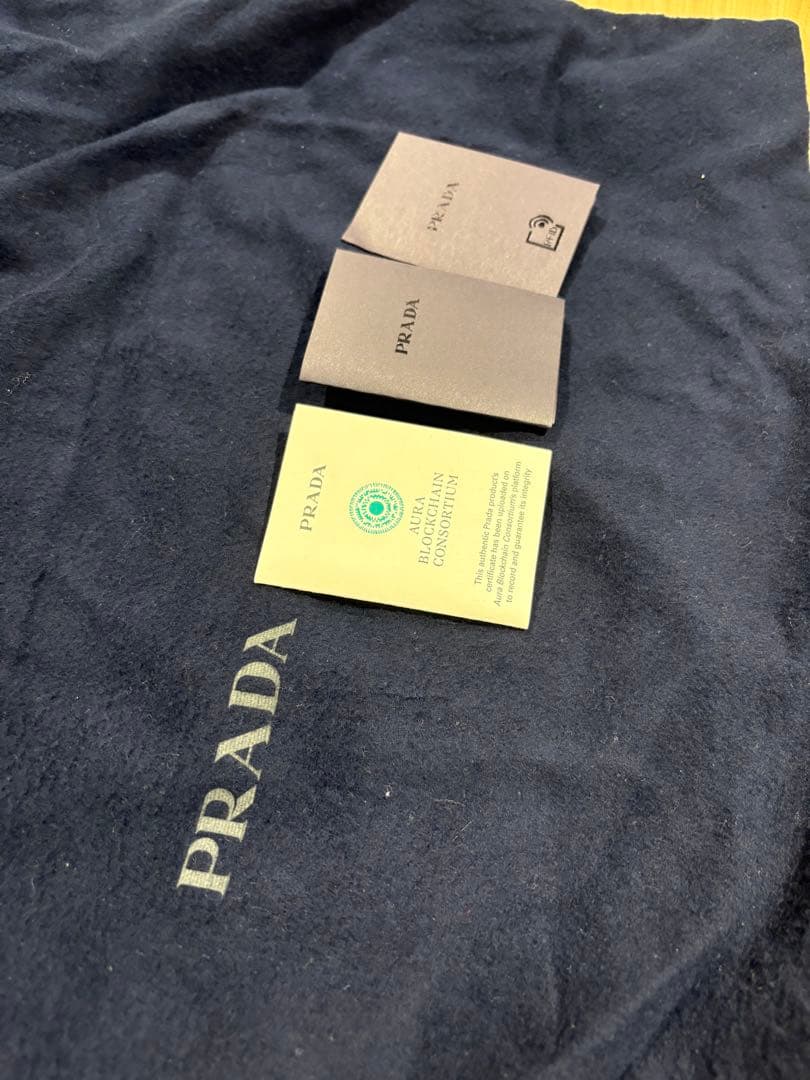 プラダ Re-Nylon xサフィアーノレザー バックパック