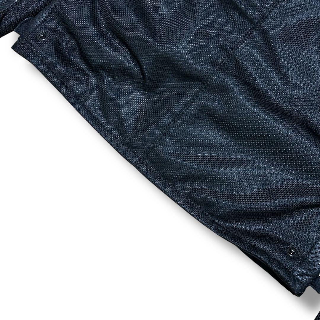 HYOD MHI-117 ライティングジャケット メッシュ&レザー フード付き