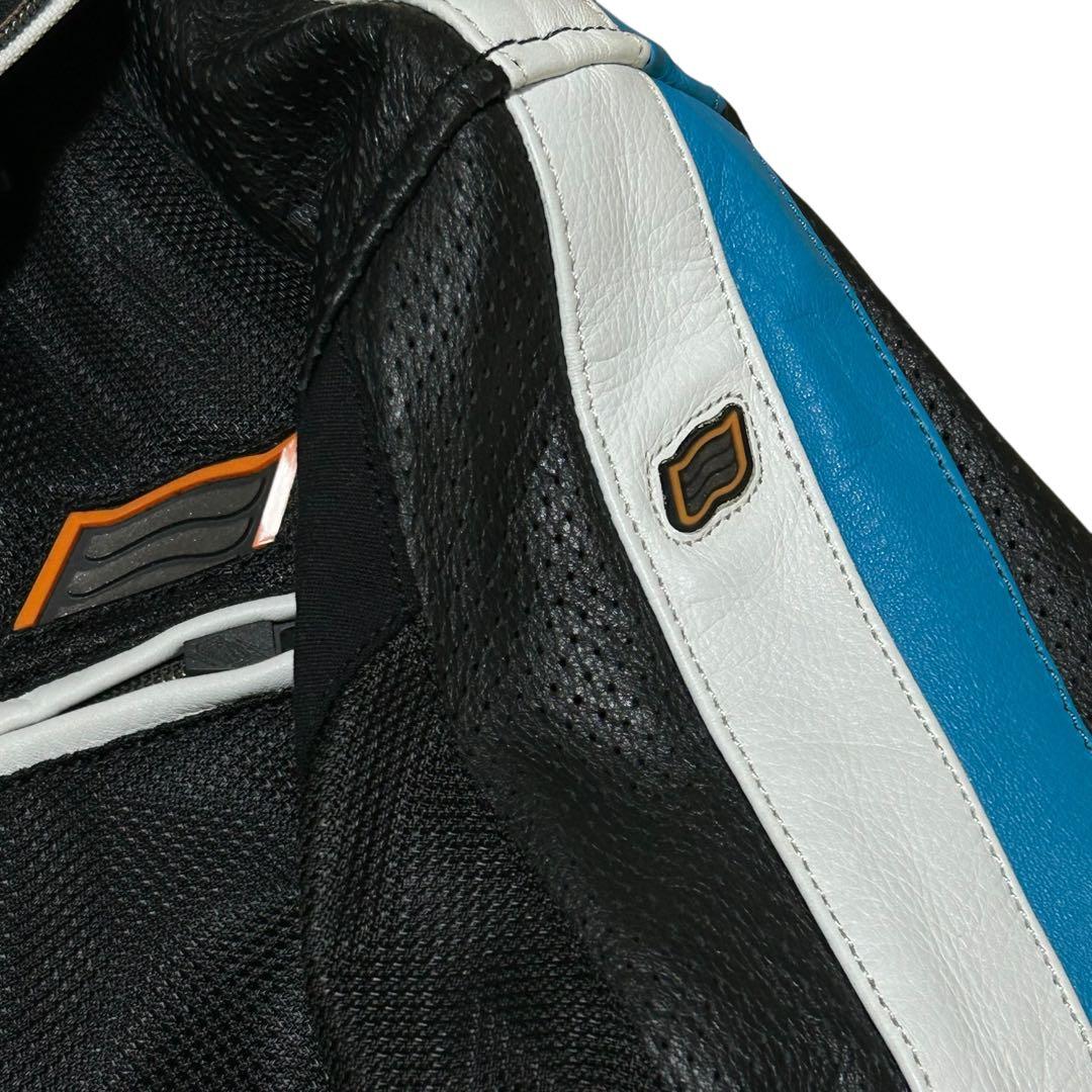 HYOD MHI-117 ライティングジャケット メッシュ&レザー フード付き