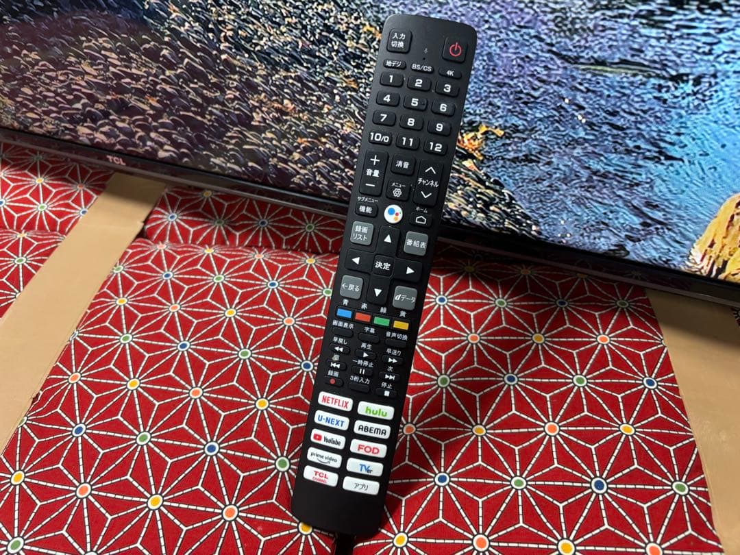 TCL 55インチ テレビ Google TV スマートテレ2023年製