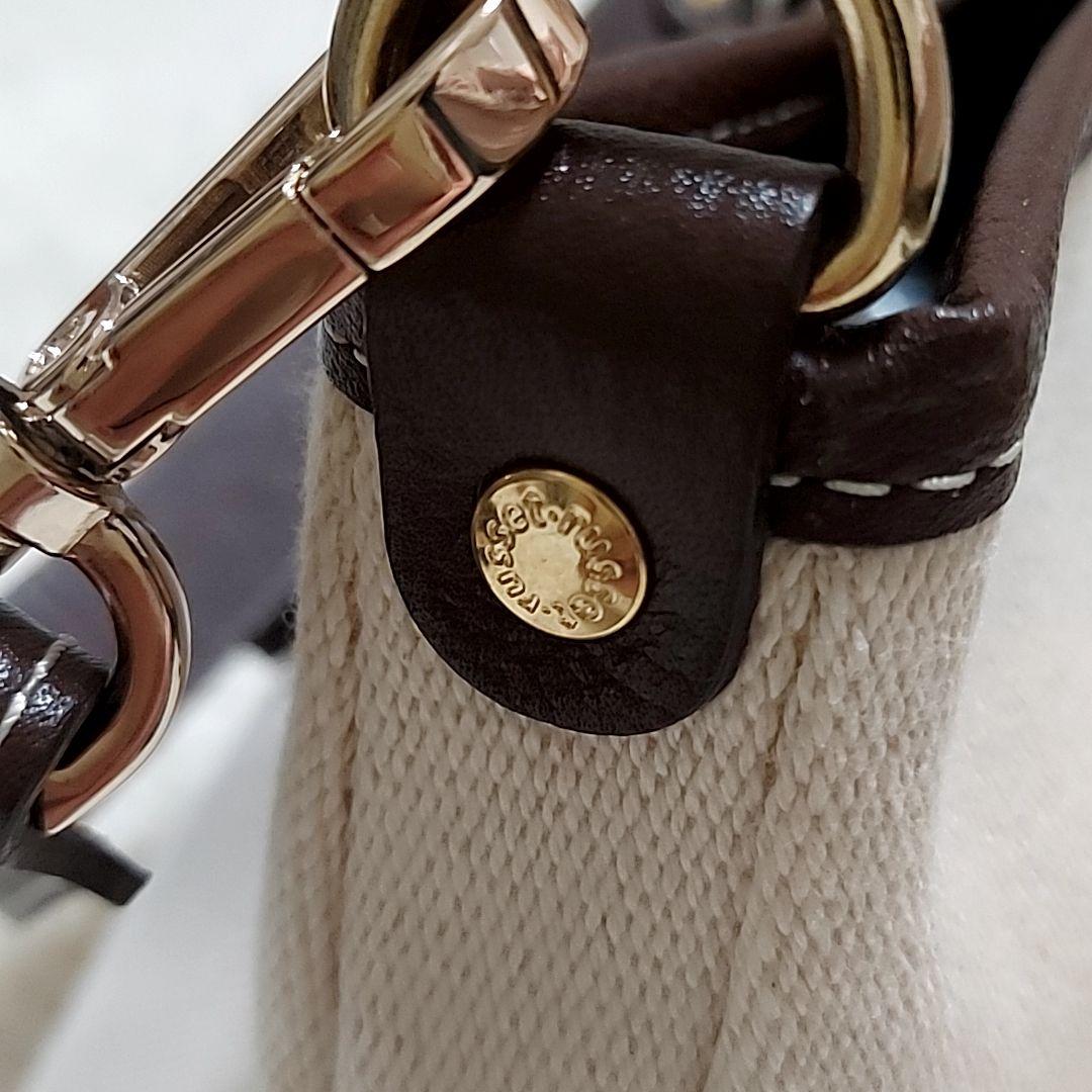 新品 タグ付き russet ドビーキャンバス2WAYショルダーバッグ 日本製