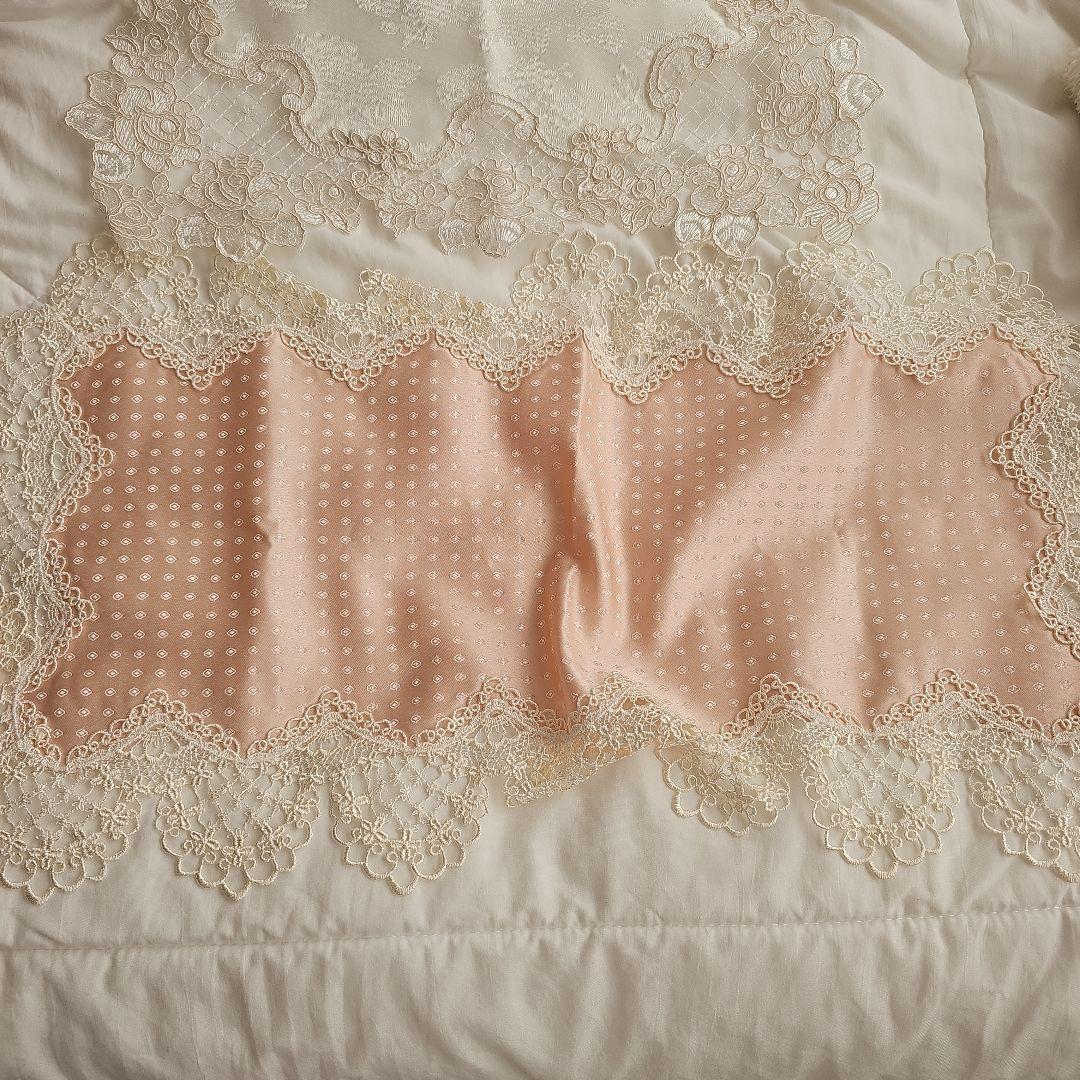 薔薇柄 ローズ 姫系 パシフィックゴールド テッシュケース レース ピンク