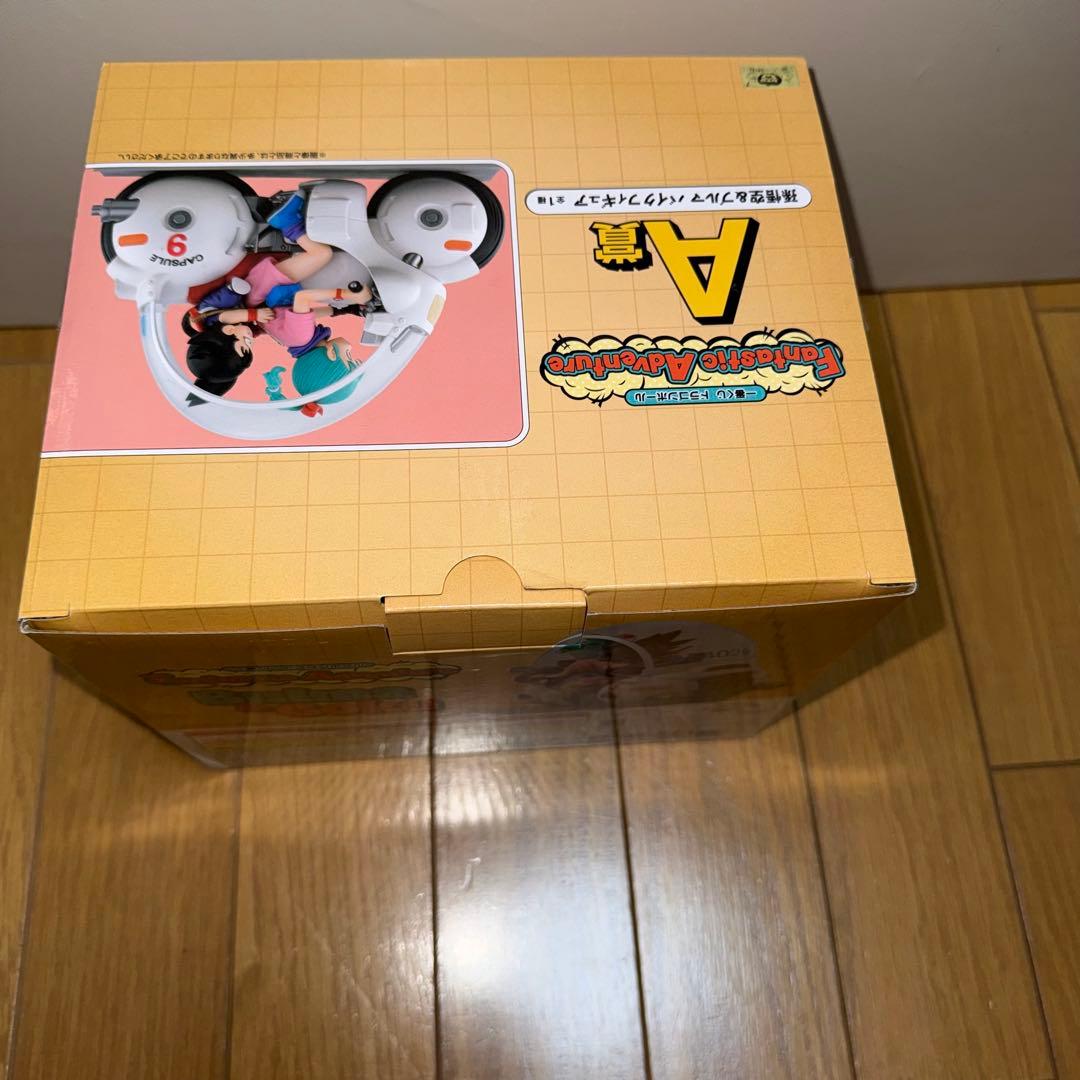 ドラゴンボール 一番くじ A賞 孫悟空＆ブルマ バイクフィギュア＆カードセット