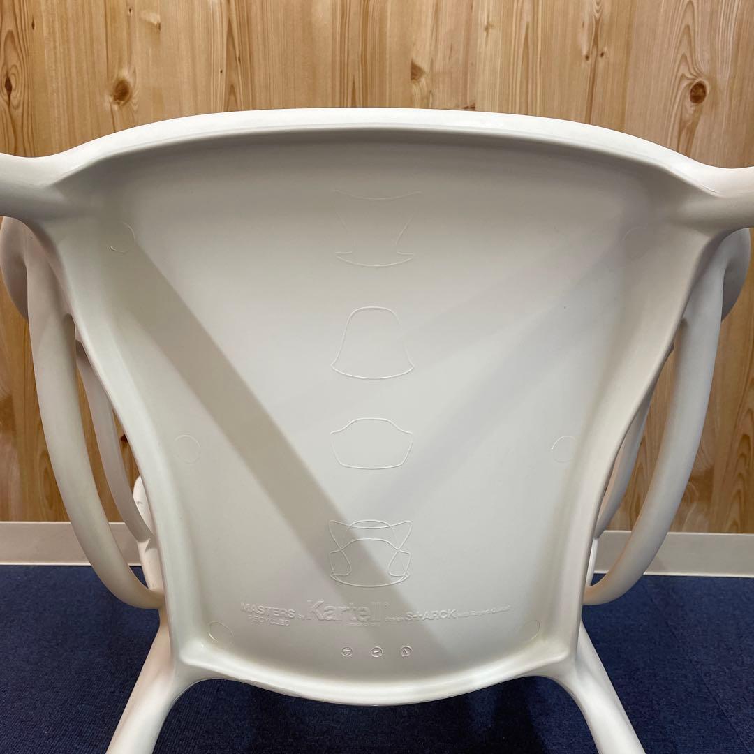 Kartell Milanoカルテル　マスターズチェア　ホワイト2