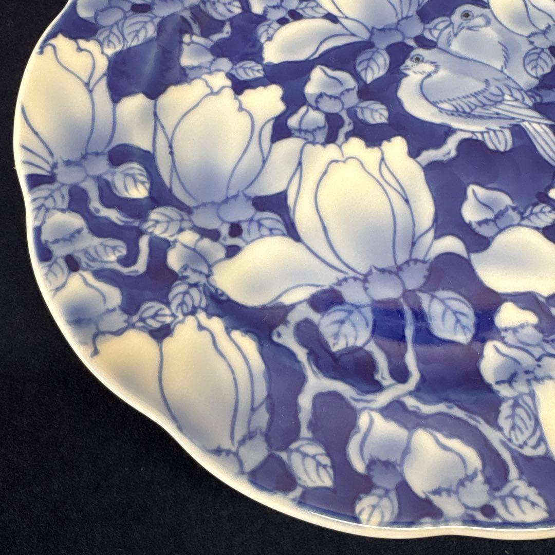 深川製磁　花鳥外濃　パン皿5枚