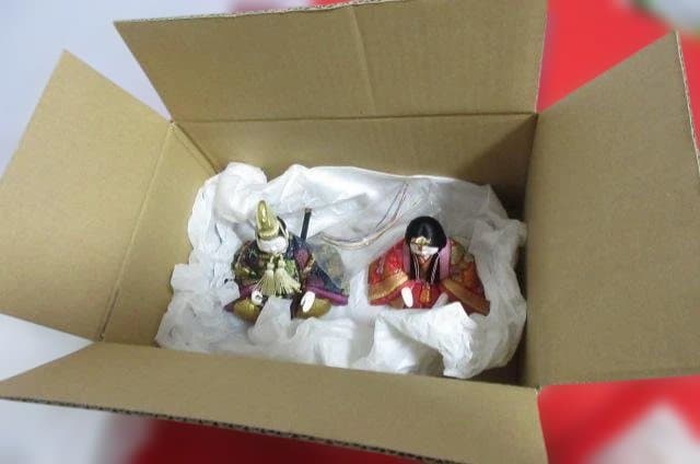 格安　東京都指定伝統工芸士 柿沼東光　木目込み人形　　親王飾り