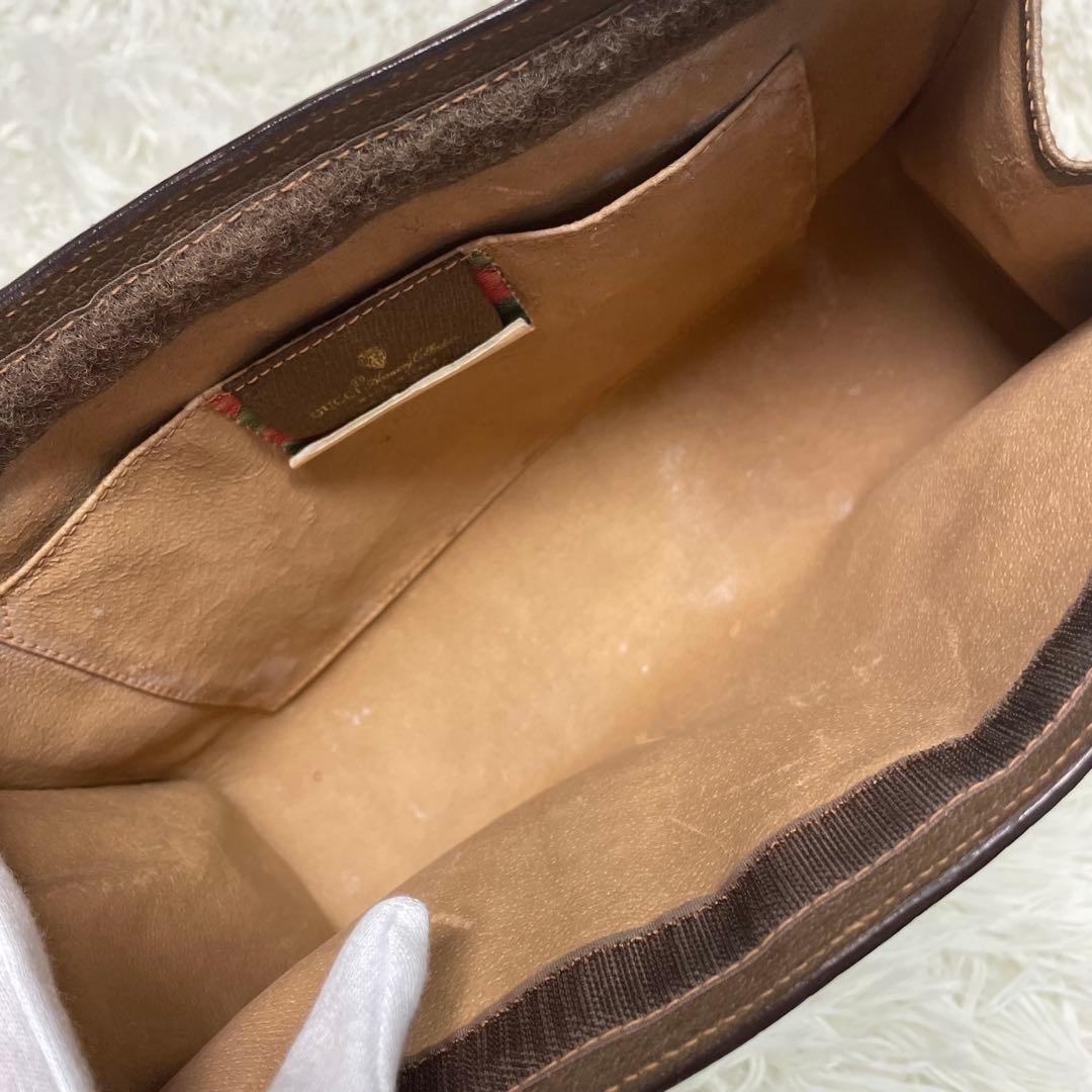 GUCCI グッチ オールドグッチ 89 01 033 クラッチバッグ GG
