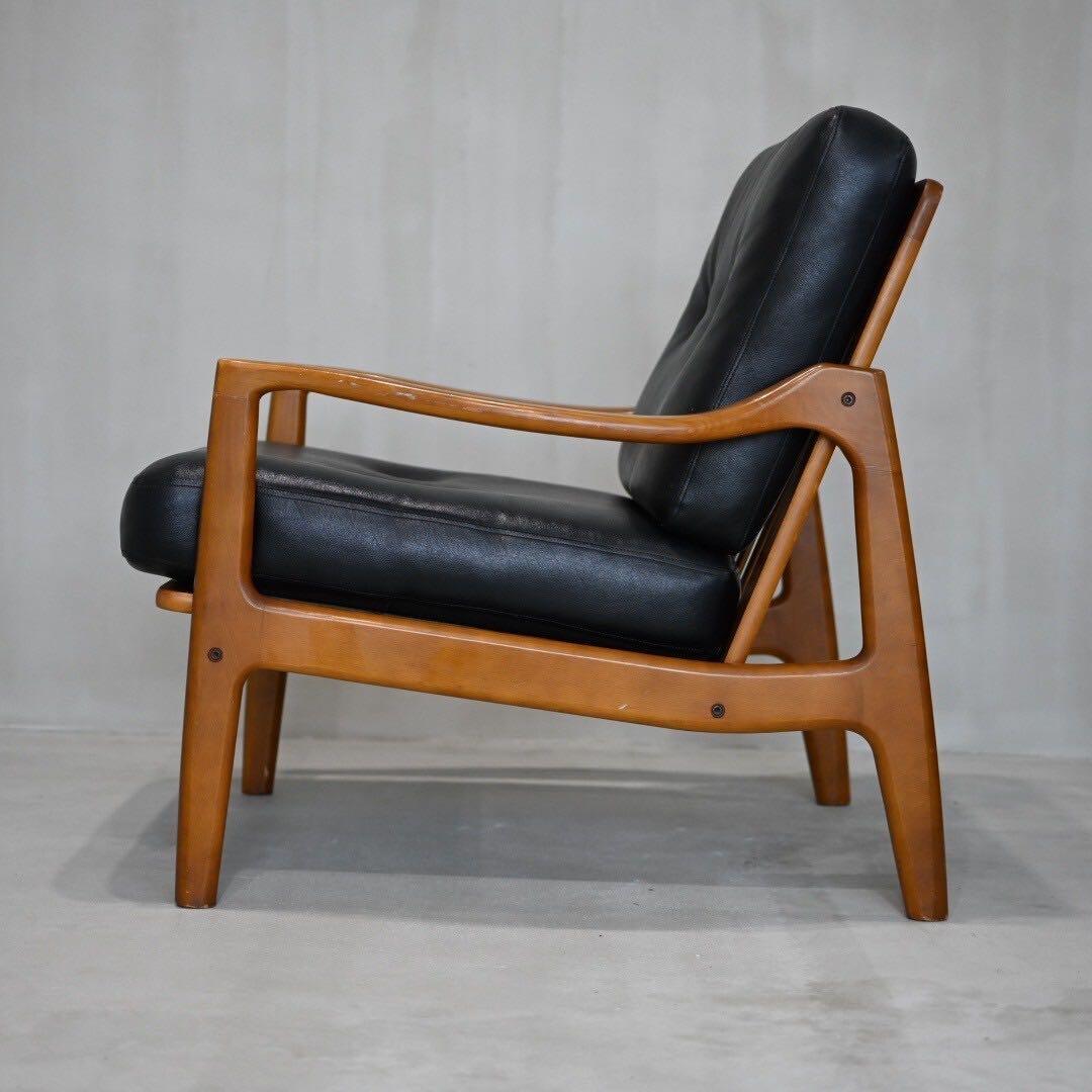 Karimoku60 カリモク60 フレームチェア 1シーター　 ヴィンテージ￼