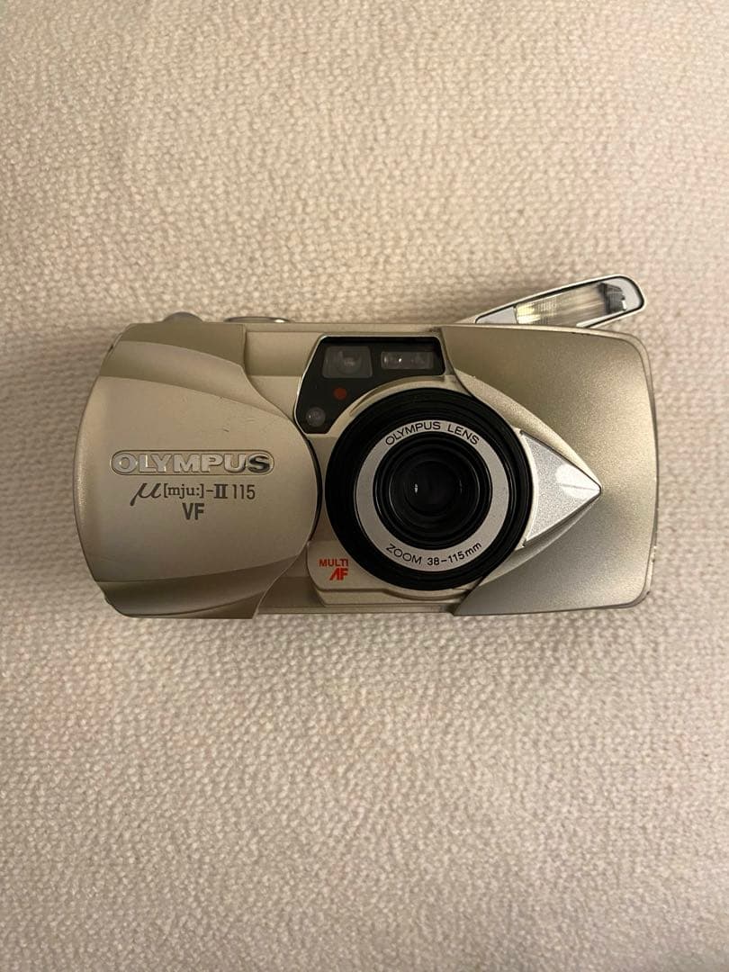 【動作確認済】OLYMPUS μ[mju:]-II 115 VF フィルムカメラ