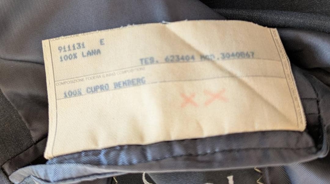 【たかさん専用】GUCCI ダークグレー シングルブレストスーツ パンツ付き