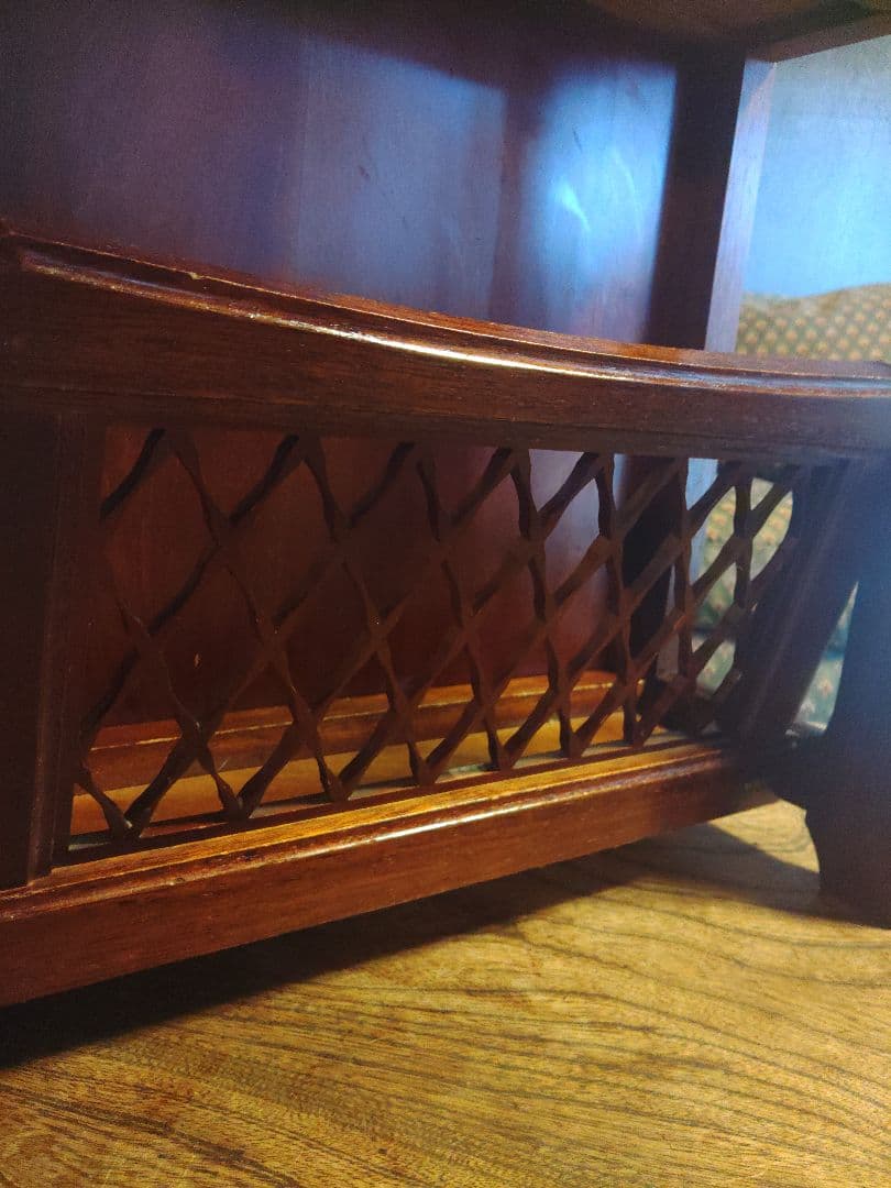 希少　koizumi ウッドラック　格子　コイズミ　アンティーク　ヴィンテージ