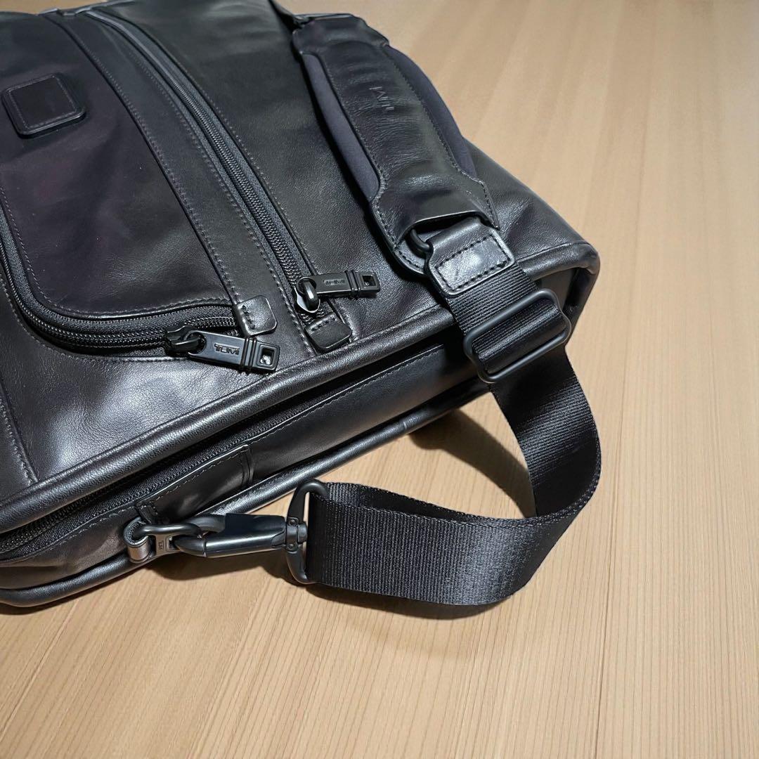 美品 TUMI トゥミ 96111DH 本革 ２WAY ビジネスバッグ 黒