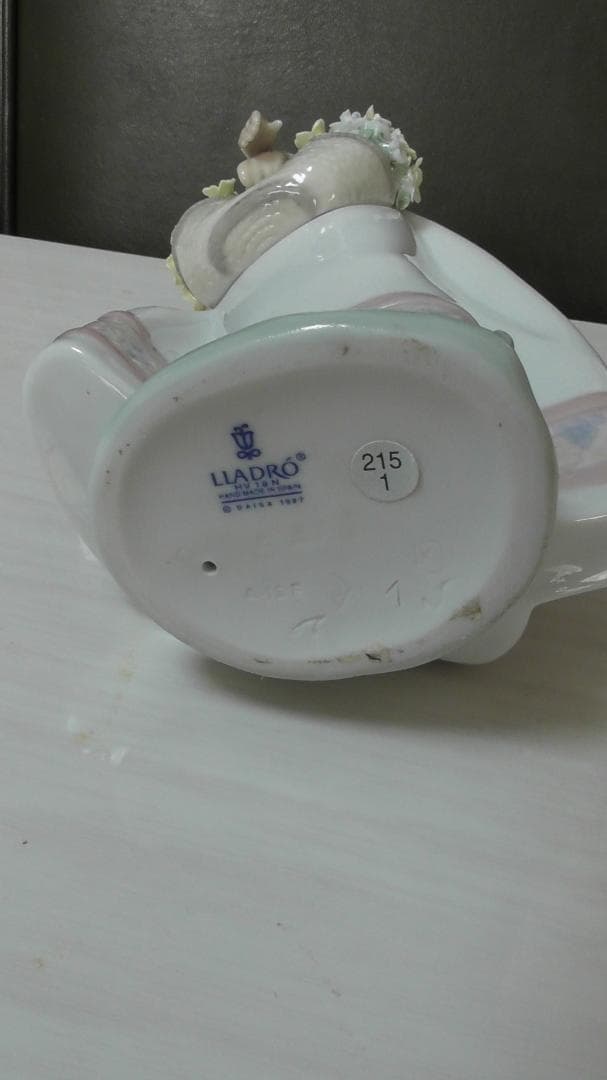 LLADRO　リヤドロ【五月の花】３　リアドロ　インテリア　陶器　 L417