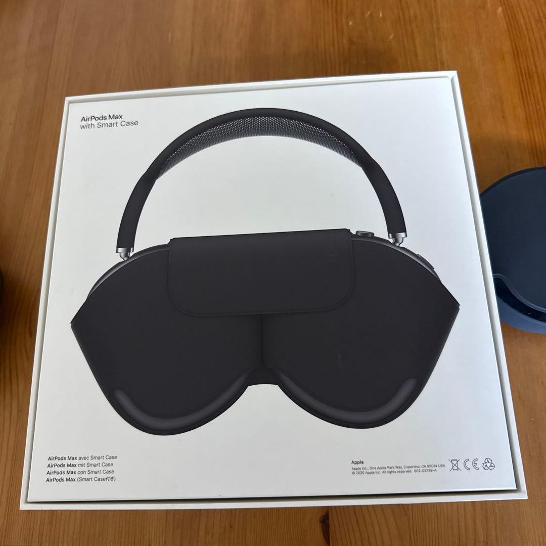AirPods Max スペースグレイ　刻印有