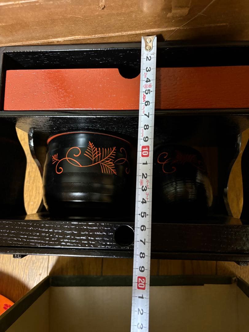 茶道具　野点弁当セット　漆器セット 5客セットで　未使用です。