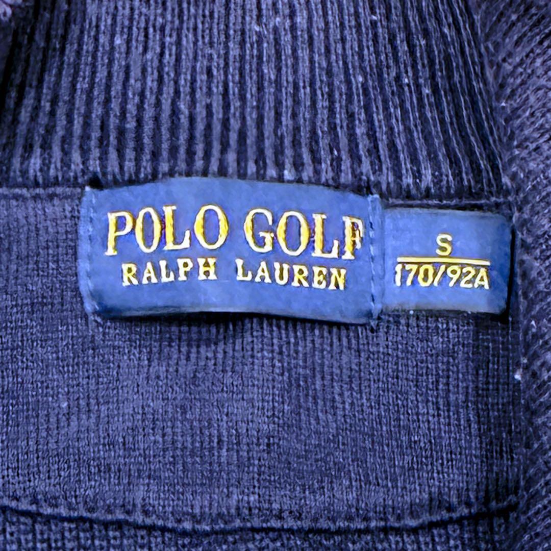 POLO RALPH LAUREN ジップアップニット　ビッグポニー　刺繍