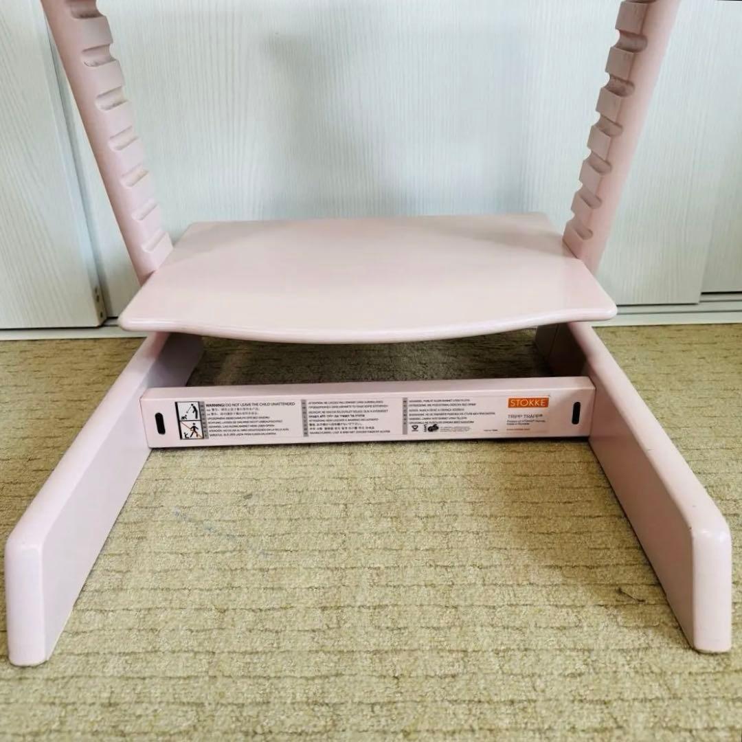 STOKKE ストッケ トリップトラップ ベビーチェア ピンク シリアル5