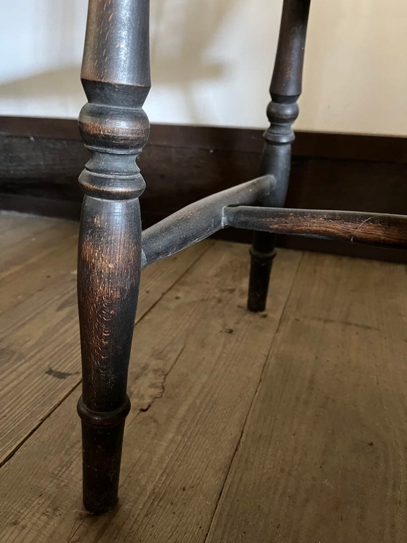 イギリス アンティーク ホイールバックチェア　ヴィンテージチェア