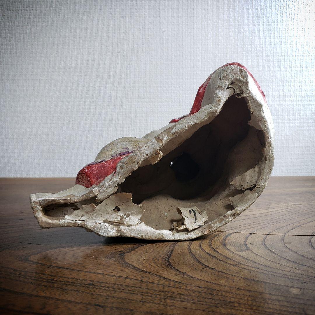 郷土玩具　大型花巻人形　民藝　土人形　江戸末期　明治　歌舞伎物　珍品