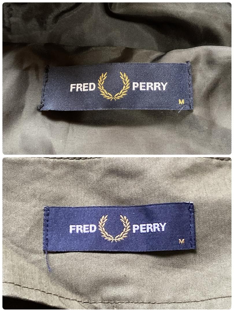 フレッドペリー 3WAY フィッシュテイル パーカー ダウン入り F2607 M