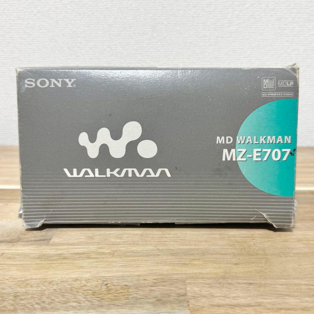 SONY MD WALKMAN MZ-E707 レトロ 希少品