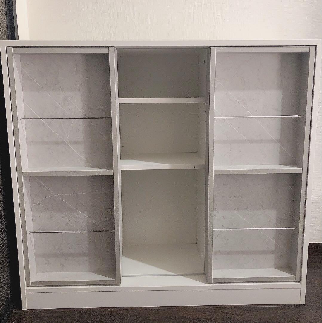 期間限定値下げ　Mysa 本棚　スライド棚