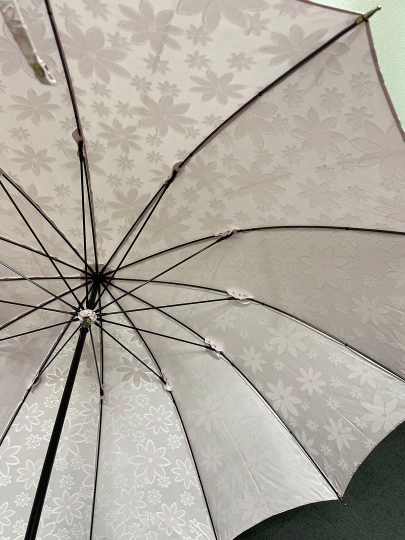 福井洋傘　紫陽花　紫 長傘　未使用品