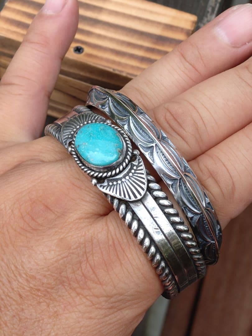 ❗️andyページ❗️インディアンジュエリー、スタンプワークバングル