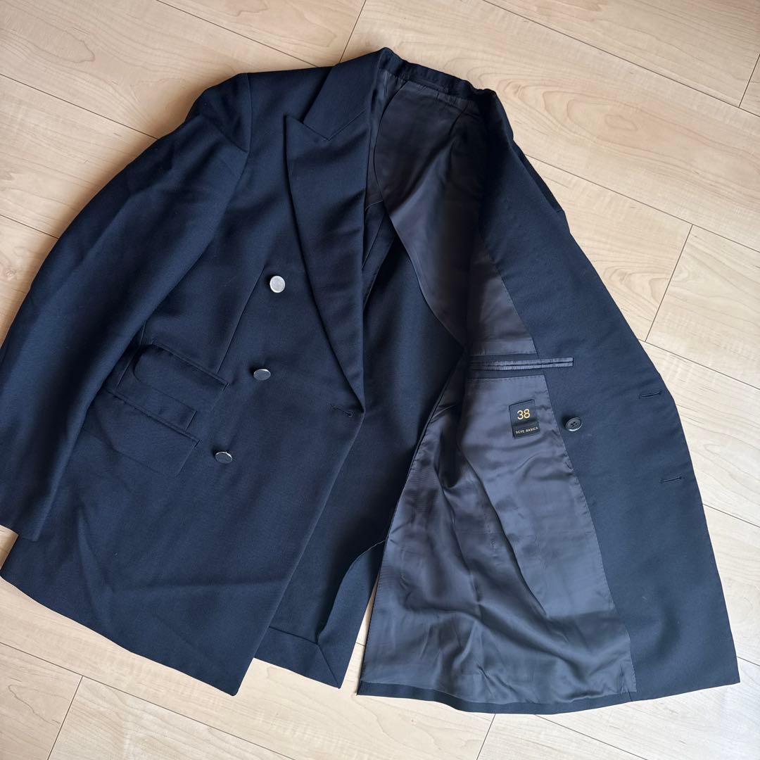 ジャケット・アウター SCYE BASICS Mohair Barathea 6B DB Blazer
