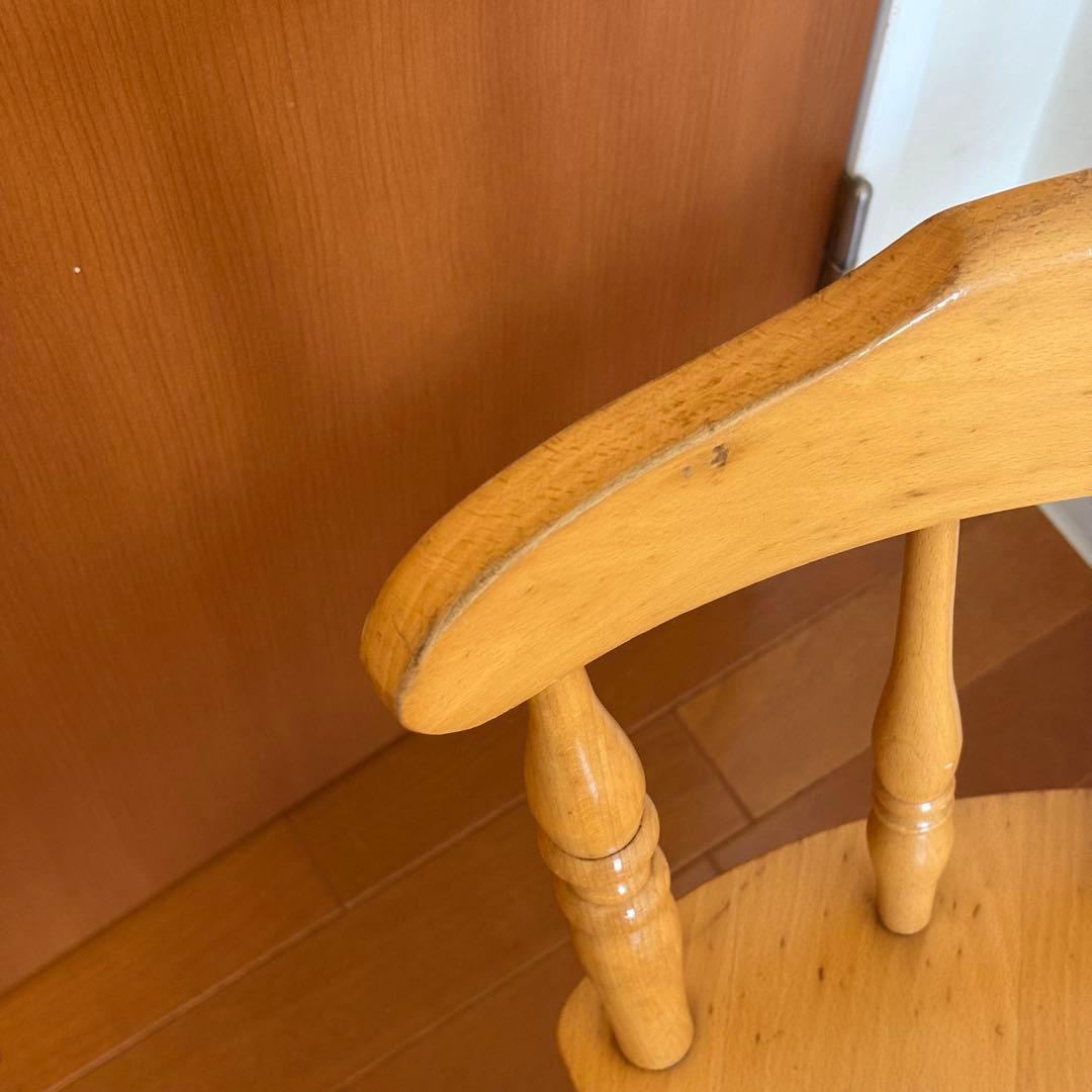 飛騨家具 WINDS 太平 ダイニングチェア ② 2脚 レトロ モダン ウインザ