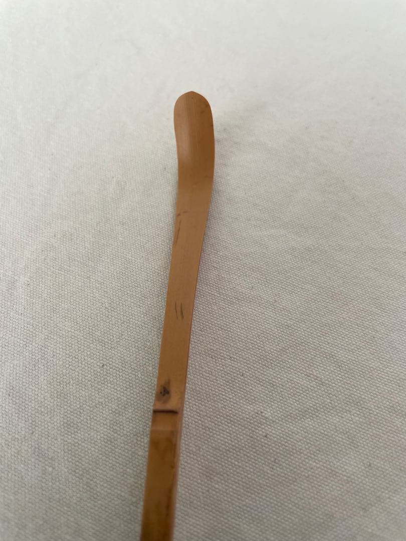 茶道　茶道具　茶杓　⭐︎谷村宗真作　「紫野　黄梅院　小林太玄」銘『清流』　共筒共箱