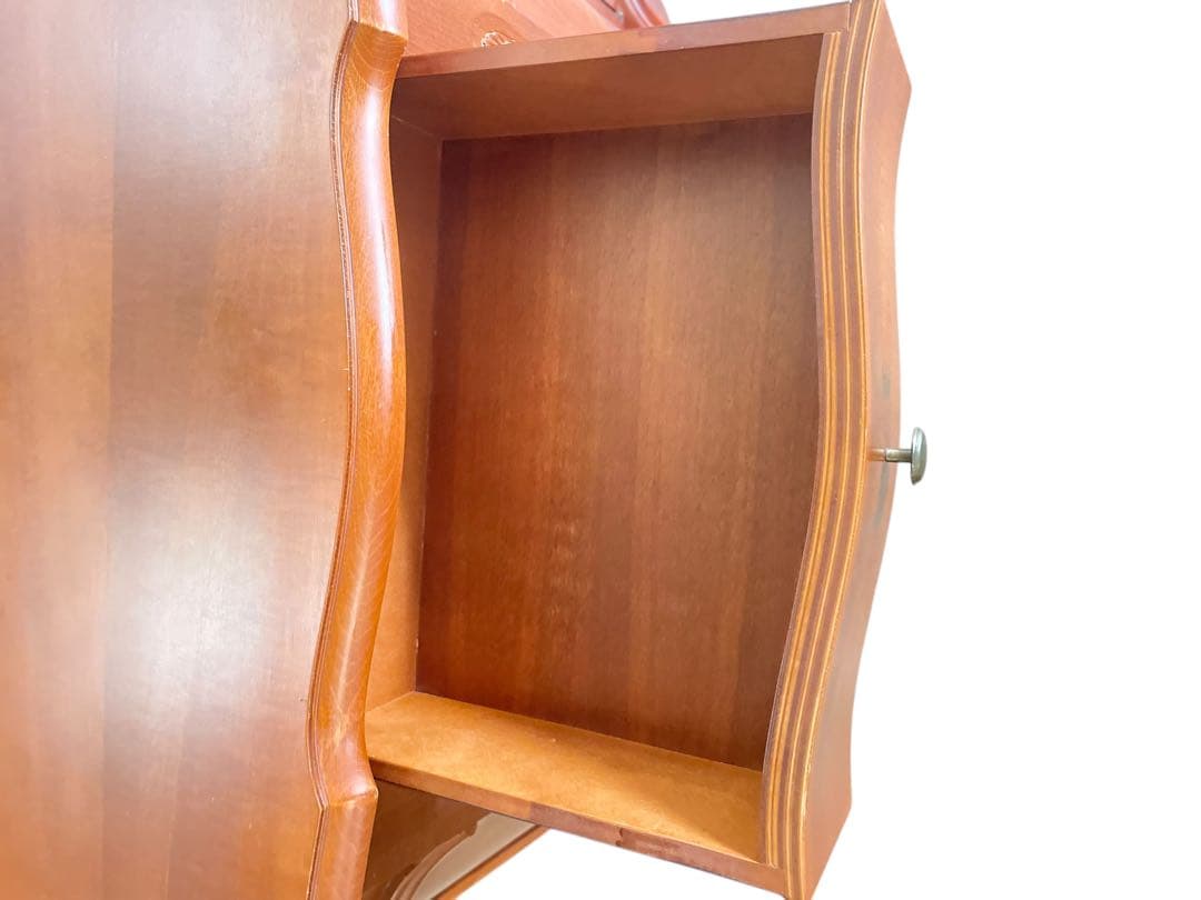 HR563 イタリア 象嵌細工 コンソールキャビネット 鍵3本付 サイドボード