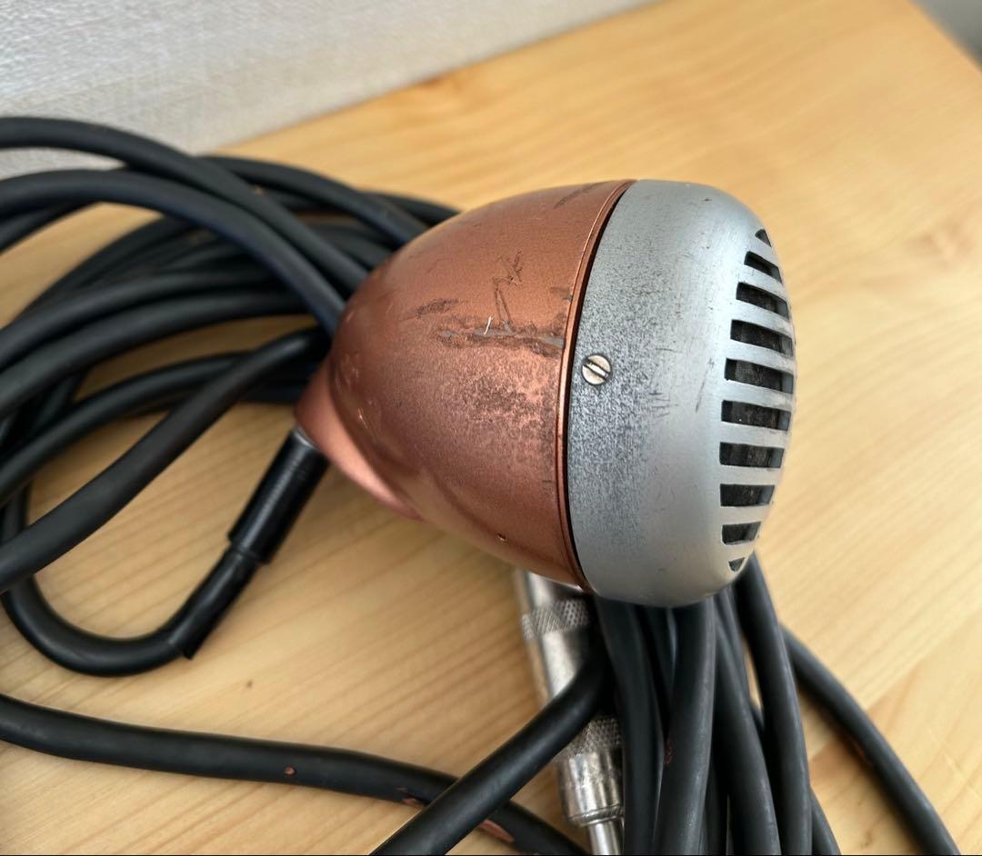 90s SHURE 520D GREEN BULLET 99S556ハープマイク