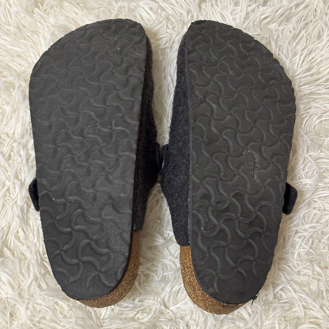 【美品】BIRKENSTOCK ビルケンシュトック　ボストン　ウールフェルト