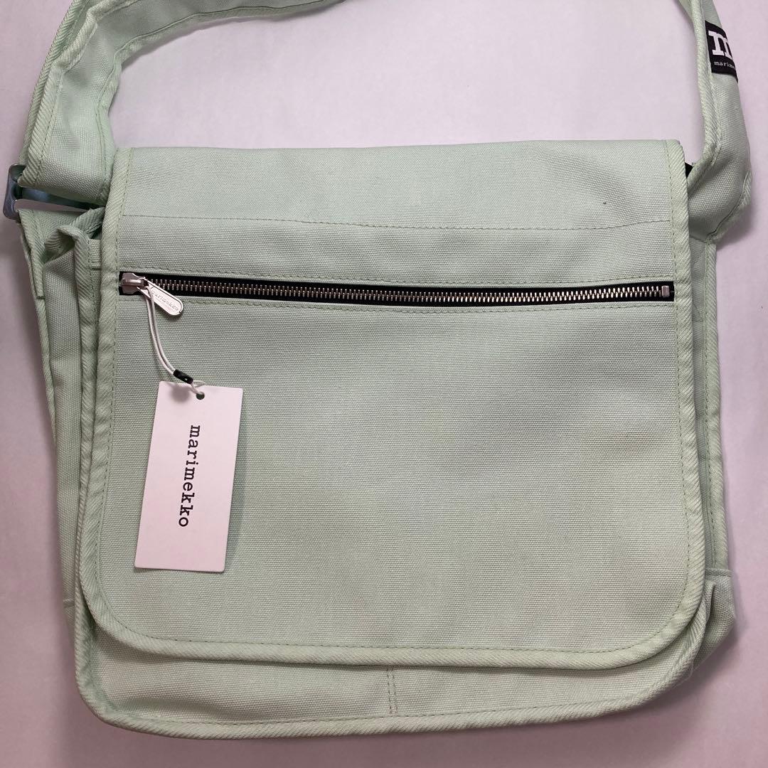 marimekko ショルダーバッグ（ミントグリーン）