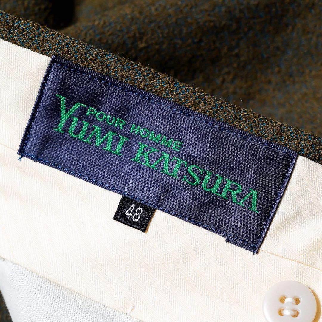 Yumi Katsuta カツラユミ オリーブグリーン カラー セットアップ
