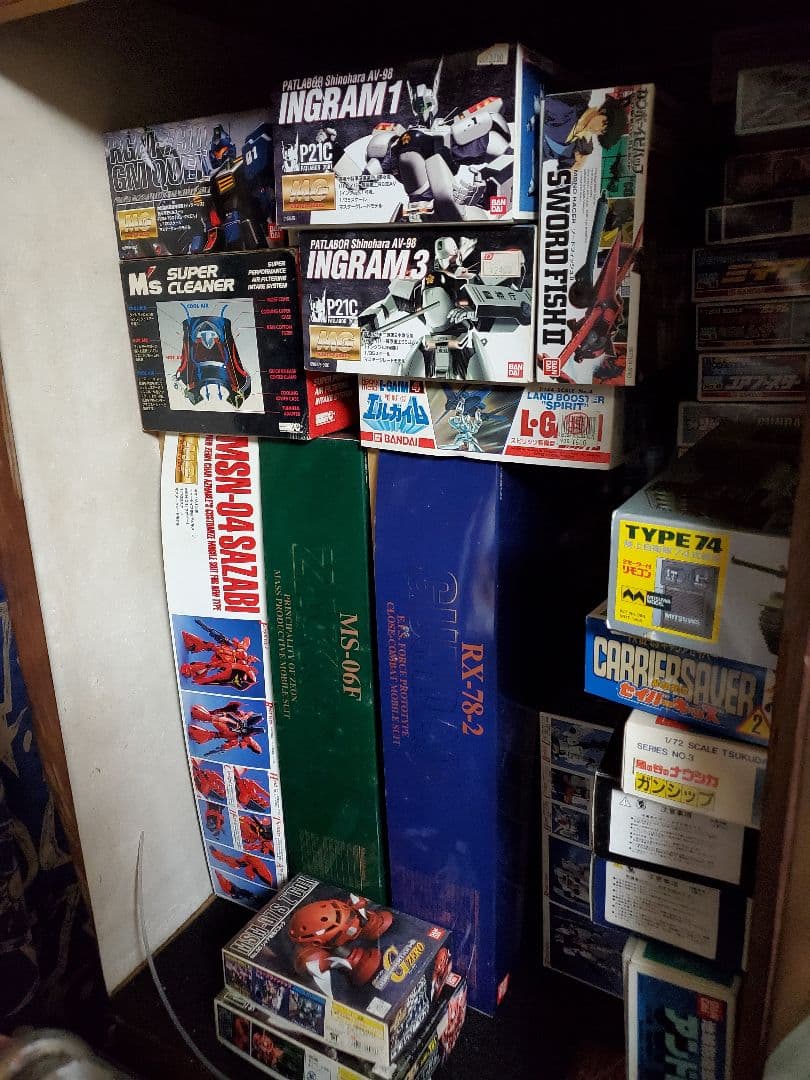 年代物プラモデル　各種　参考出品