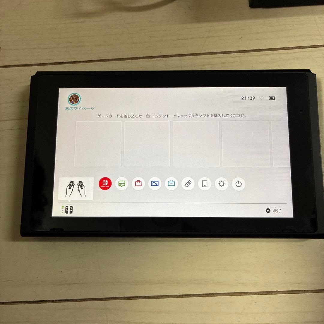 Nintendo Switch ネオンブルー/ネオンレッド 本体　ジャンク