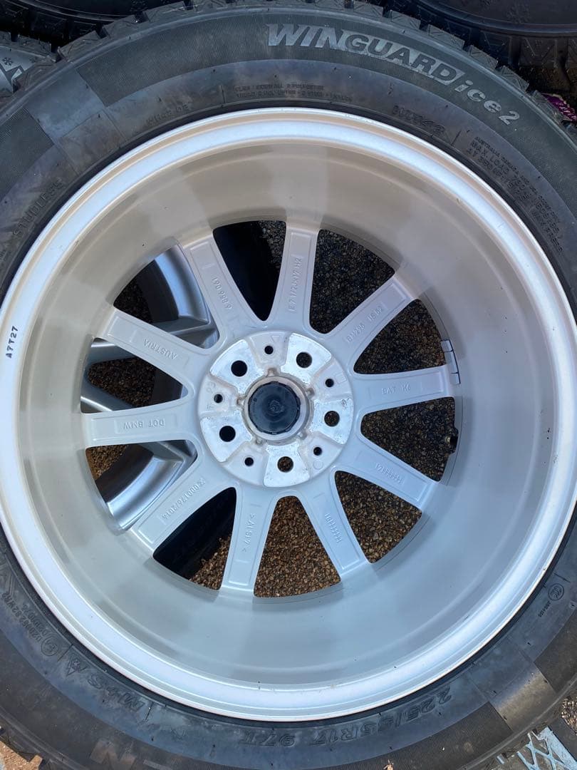 【最終値下げ】BMW純正ホイール+新品スタッドレス X1 X2 MINI