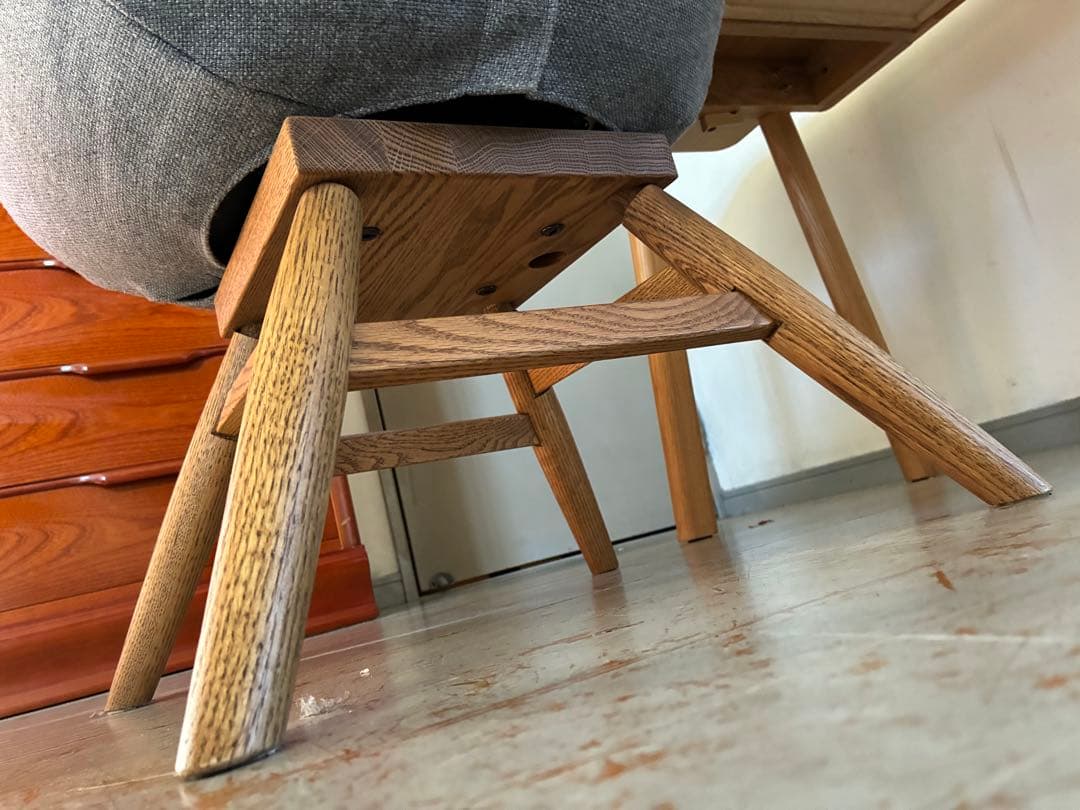 miminoko モモナチュラル M-ROUND CHAIR