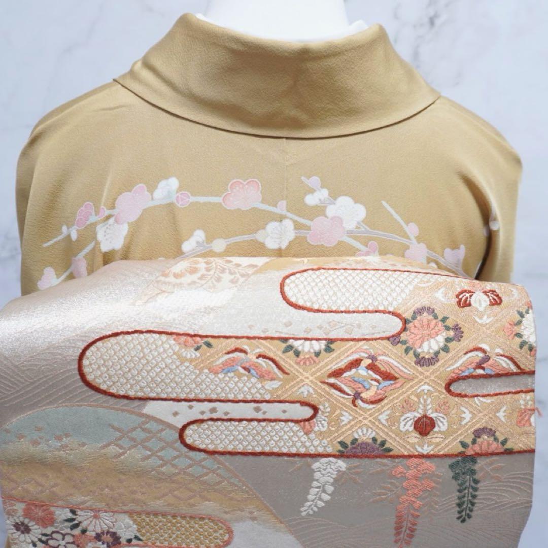 訪問着 フルセットa522卒業式　入学式　お宮参り　七五三　結婚式