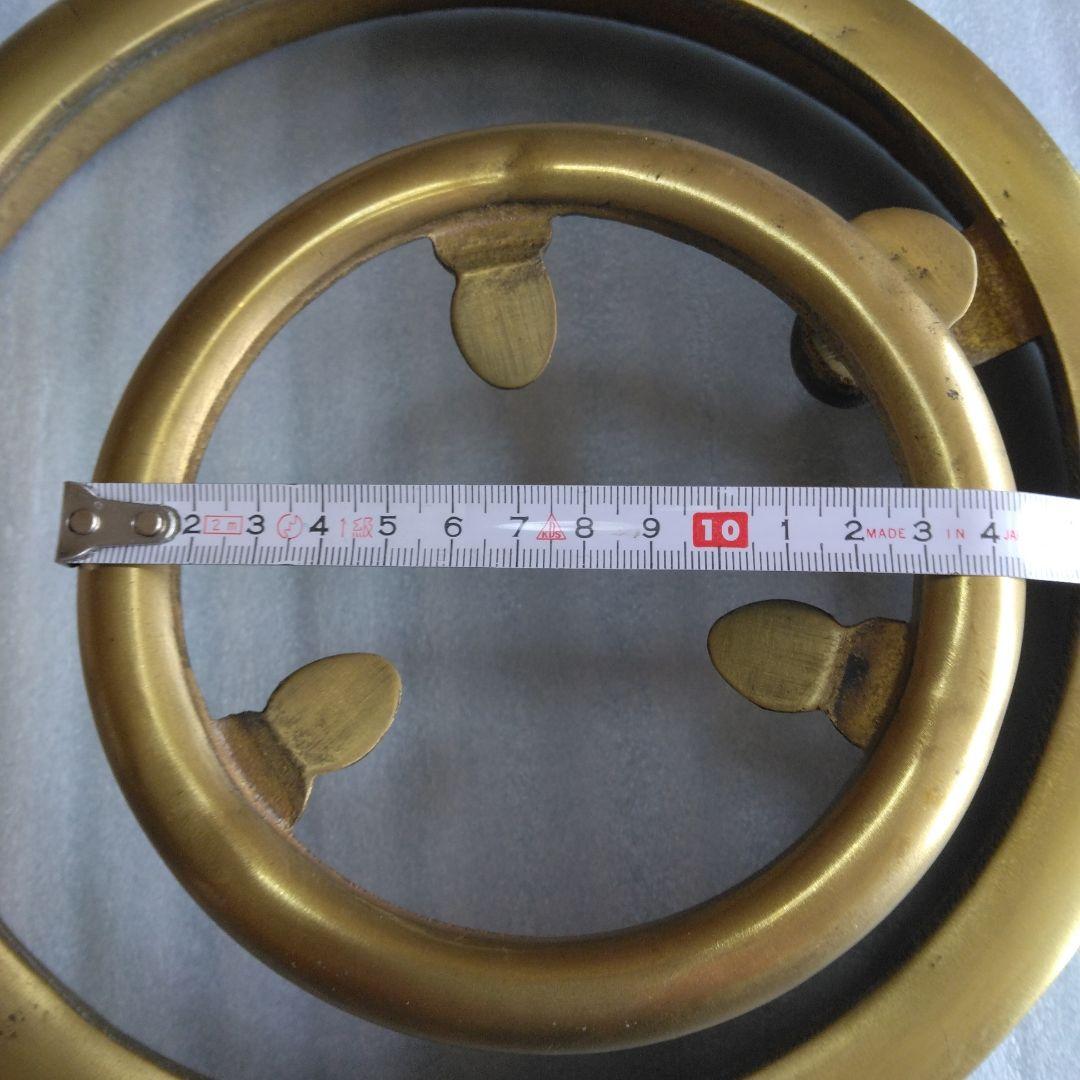 五徳　火鉢　呂金五徳　ビンテージ　レトロ