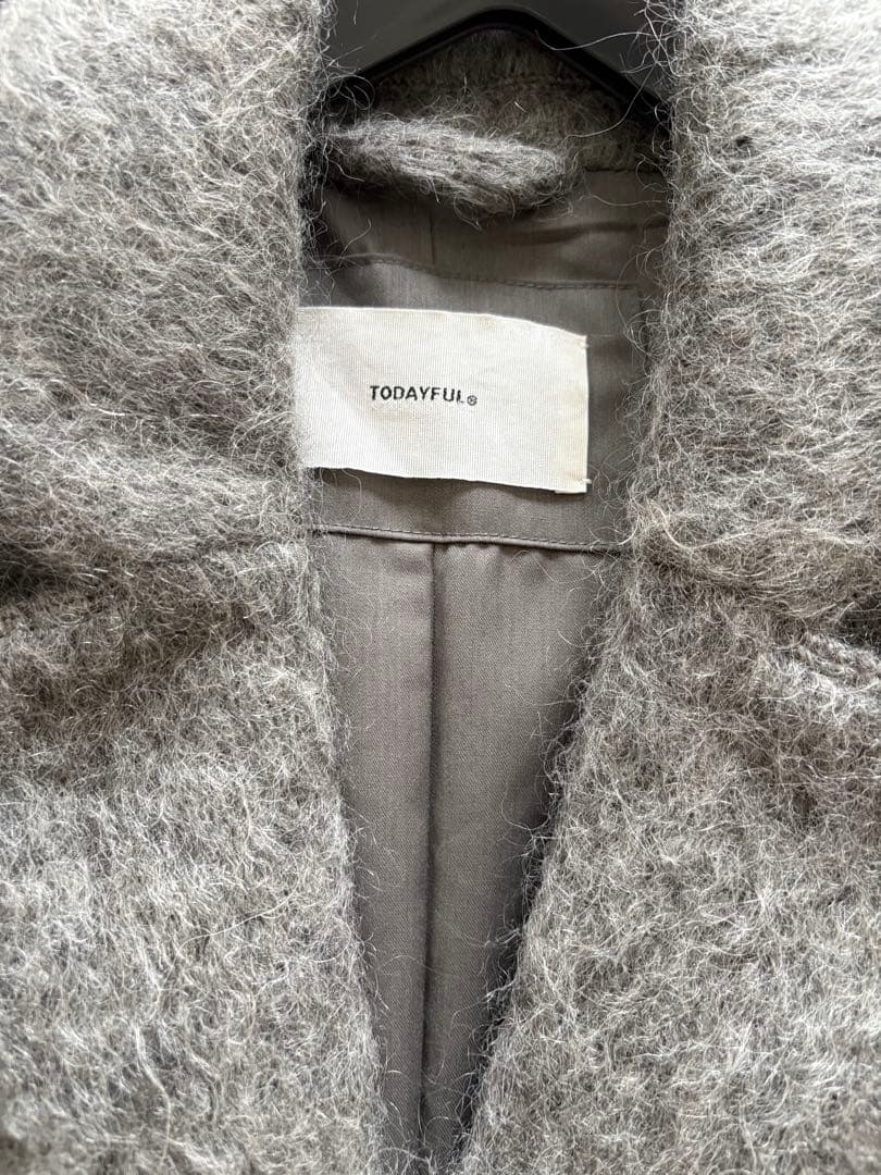 TODAYFUL Shaggy Over Jacket 36 美品